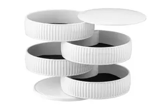 [00701] Striped Jewelry Organizer